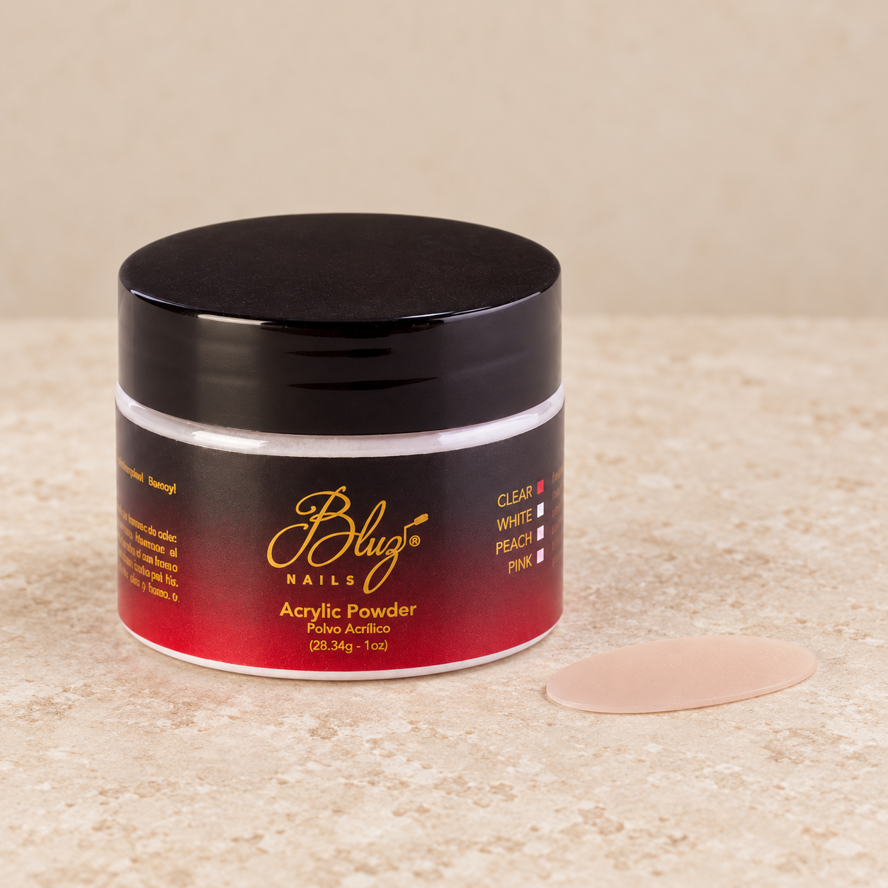 ACRY COVER NUDE 1OZ BLUZ