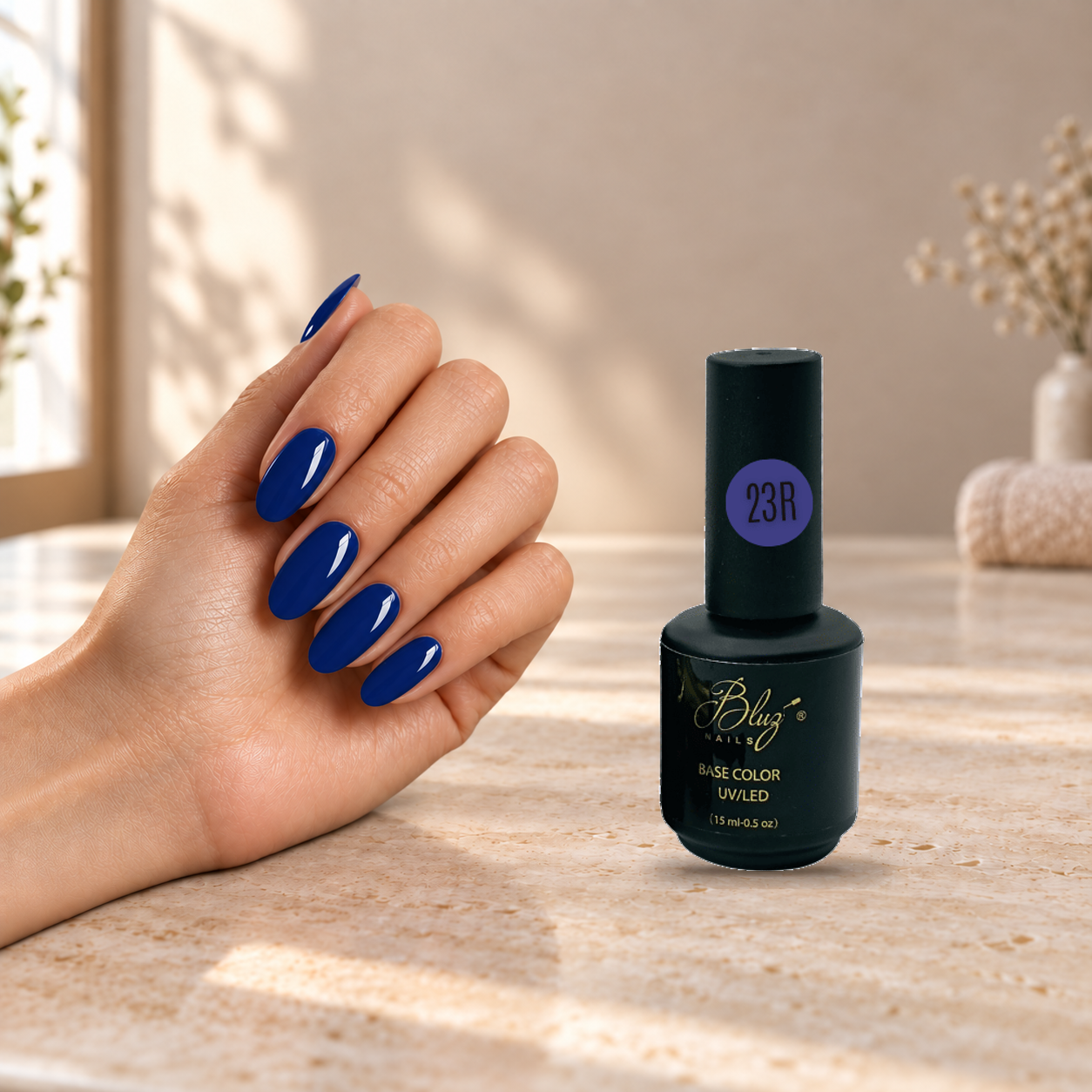 BASE PLEX COLOR GEL #23R 15ML BLUZ
