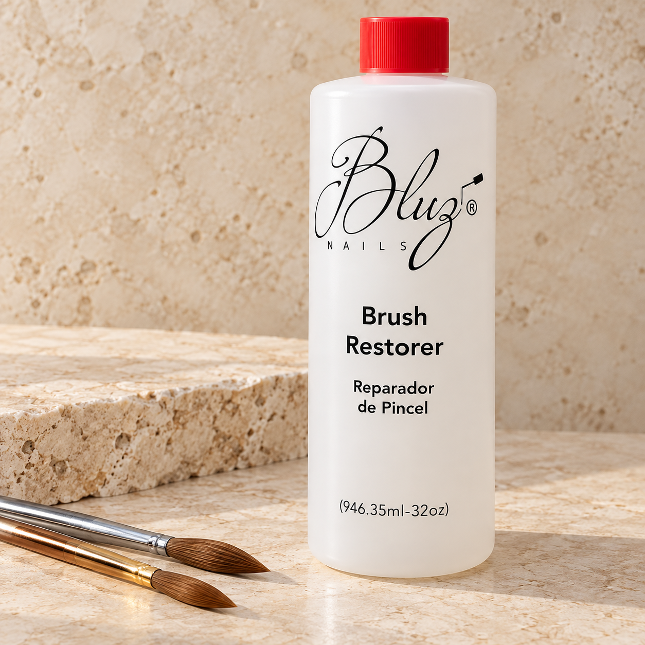 BRUSH RESTORER 32OZ BLUZ