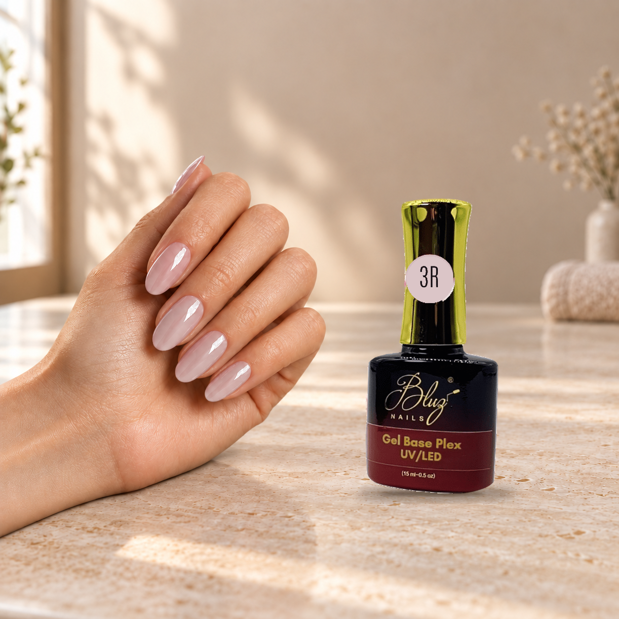 BASE PLEX COLOR GEL #3R 15ML BLUZ