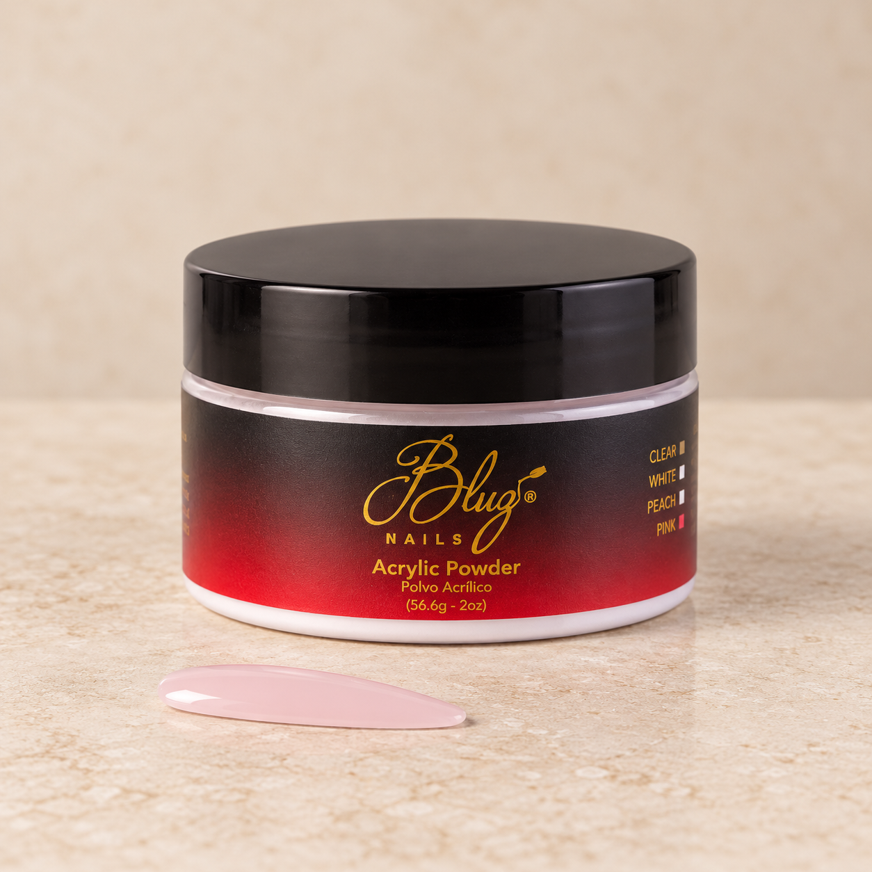 ACRY MILKY SHELL 2OZ BLUZ