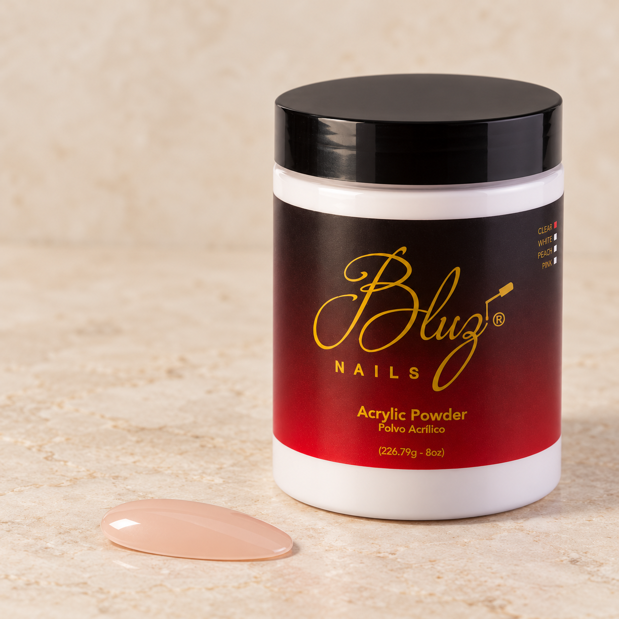 ACRY COVER CAMEO 8OZ BLUZ