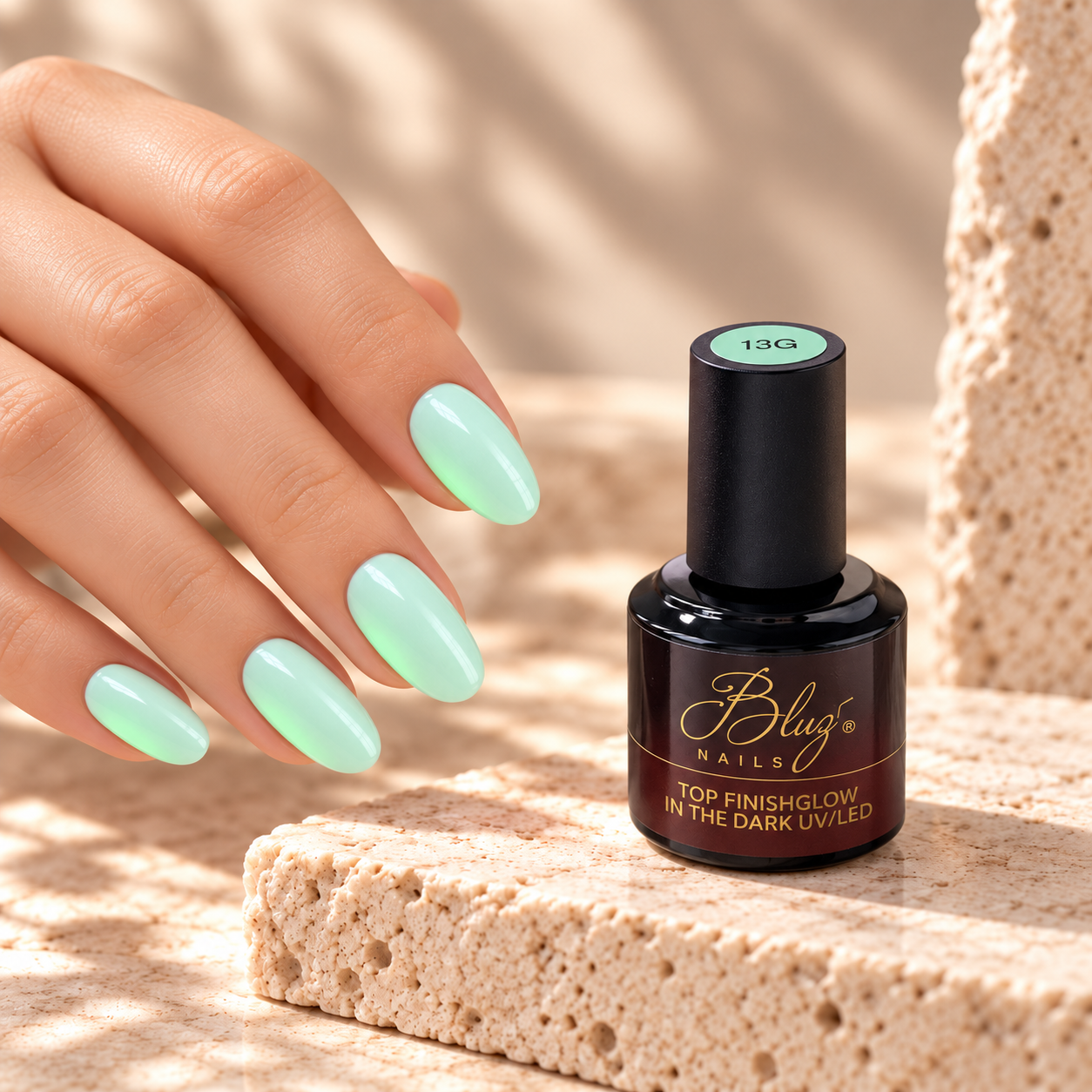 TOP GLOW GEL #13G 15ML BLUZ