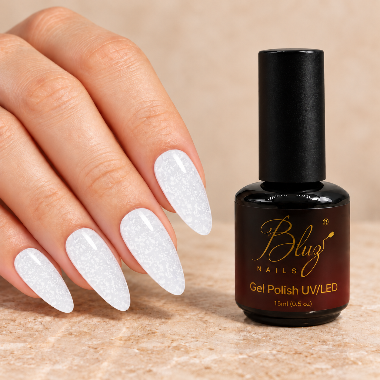 GEL GLITTER OPAL #129C 15ML BLUZ