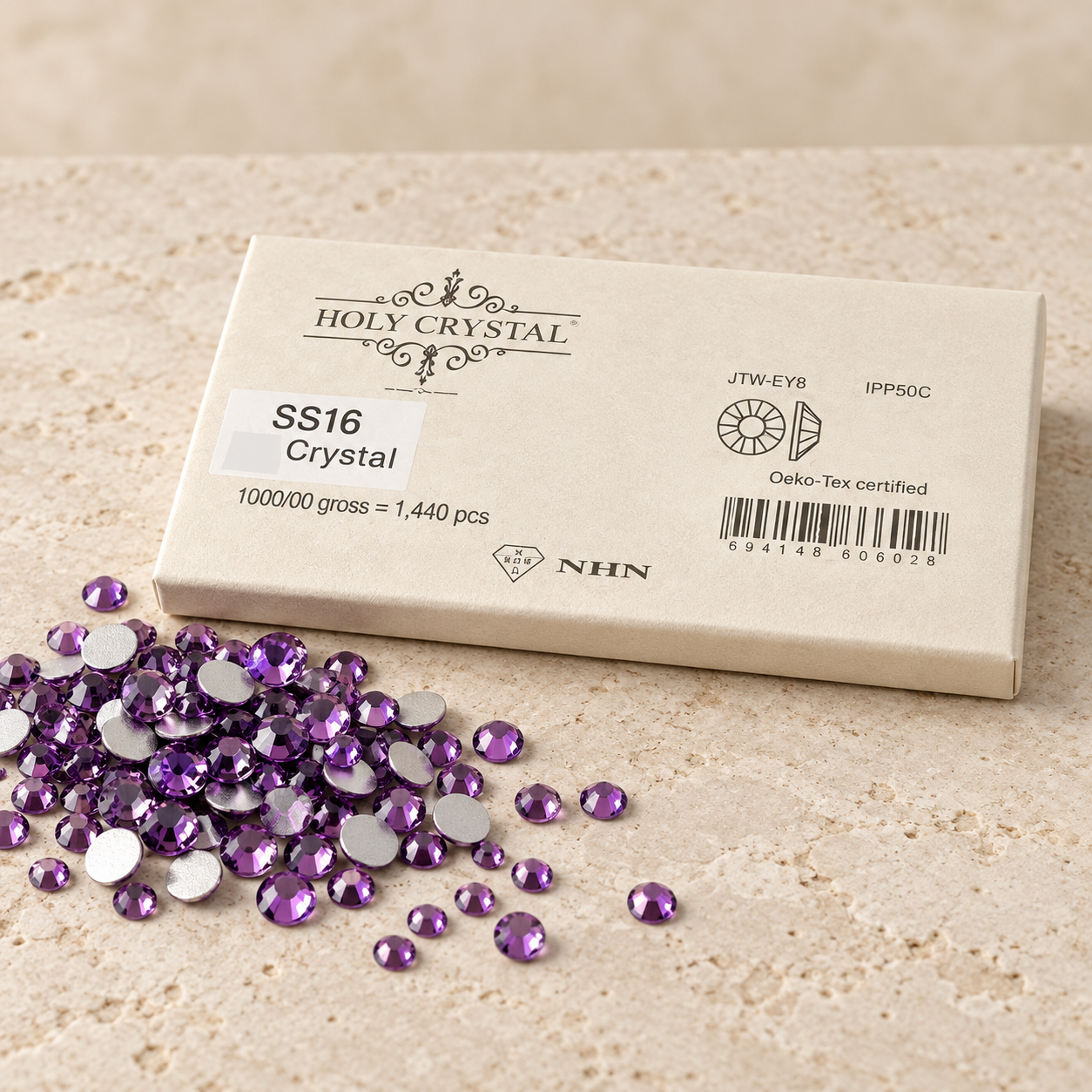 SS16 LIGHT AMETHYST CARTERA 1440 CRISTAL