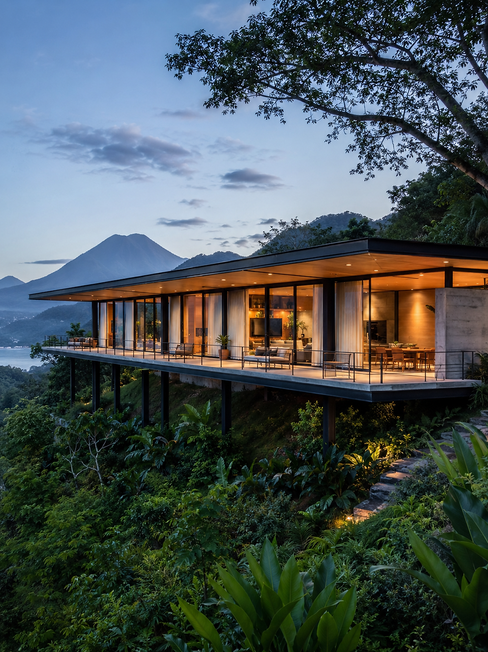 estilos de casas en Guatemala