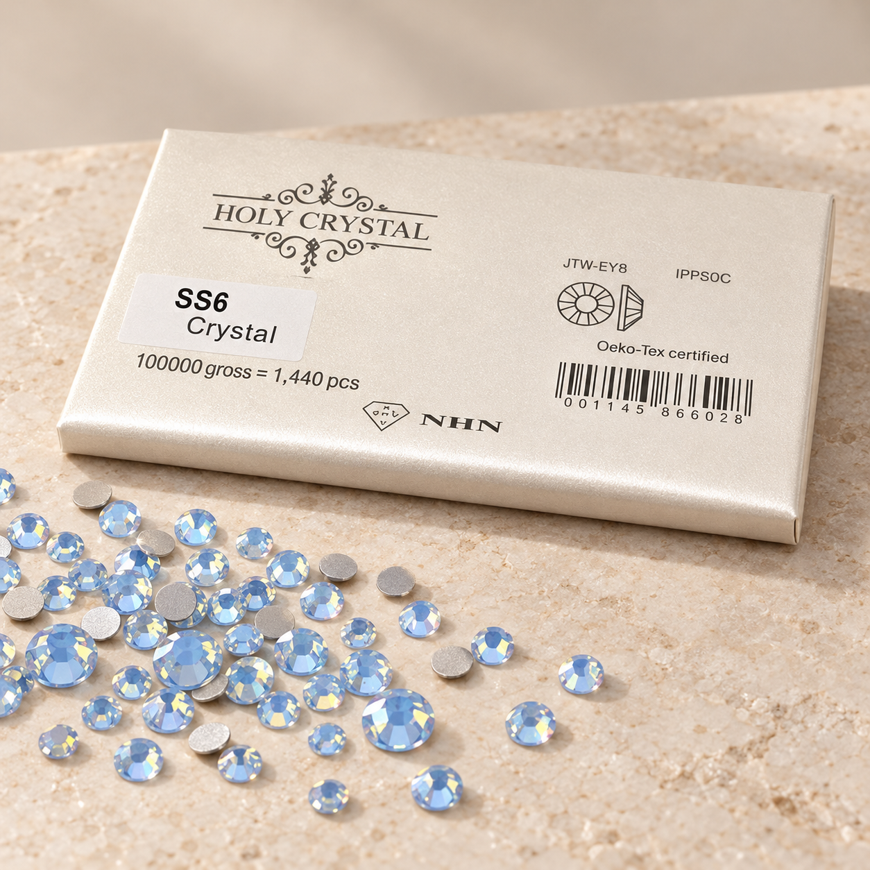 SS6 BLUE OPAL CARTERA 1440 CRISTALES