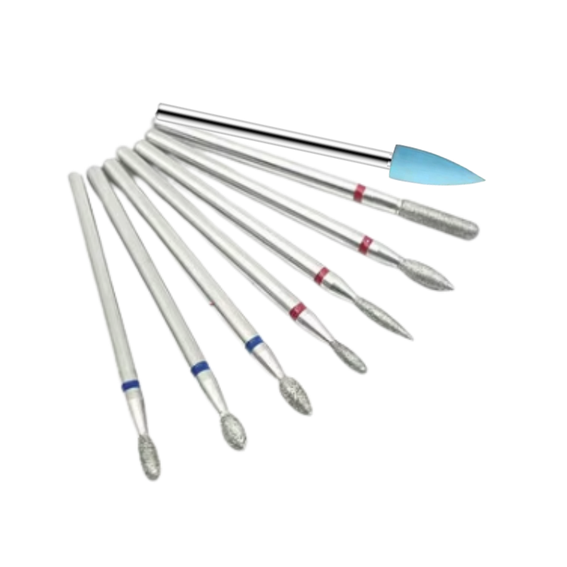 P3 SET DE 7 PUNTAS CARBURO MANICURA