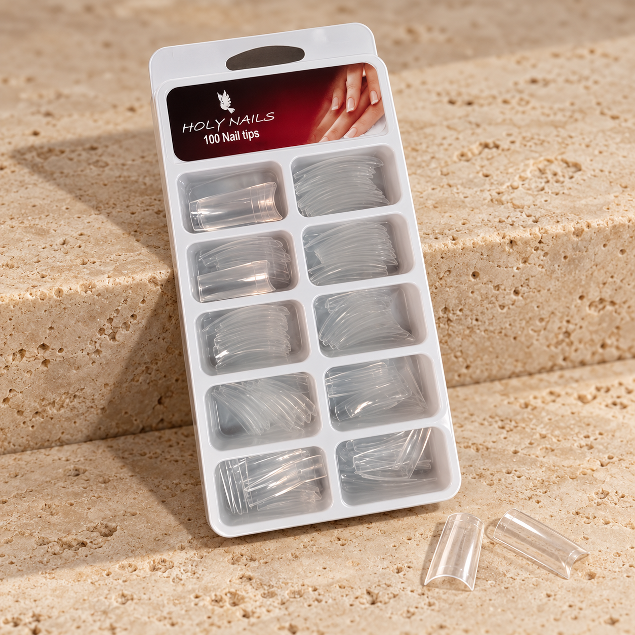 CAJA 100 TIPS CLEAR BLUZ