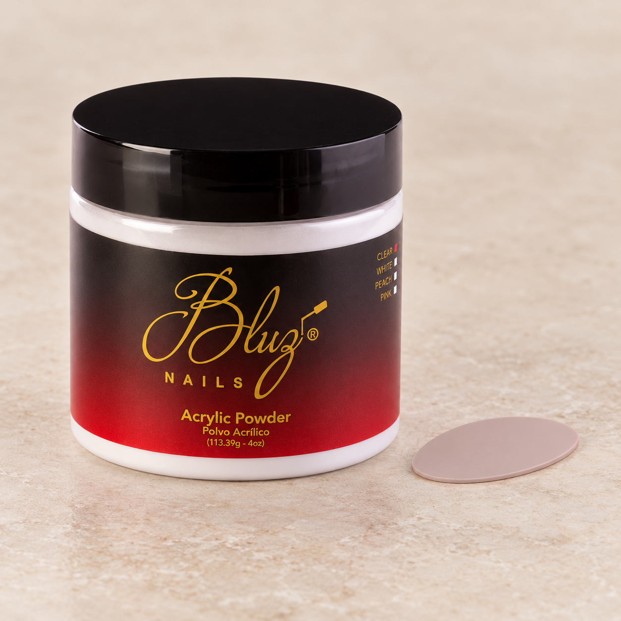ACRY COVER PINK 4OZ BLUZ