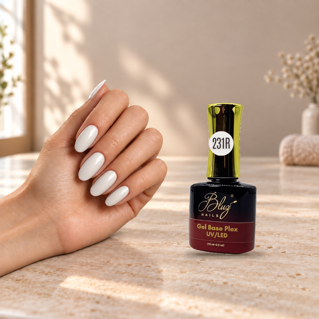 BASE PLEX COLOR GEL #231R 15ML BLUZ