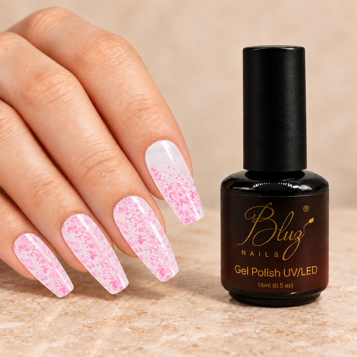 GEL GLITTER OPAL #142C 15ML BLUZ