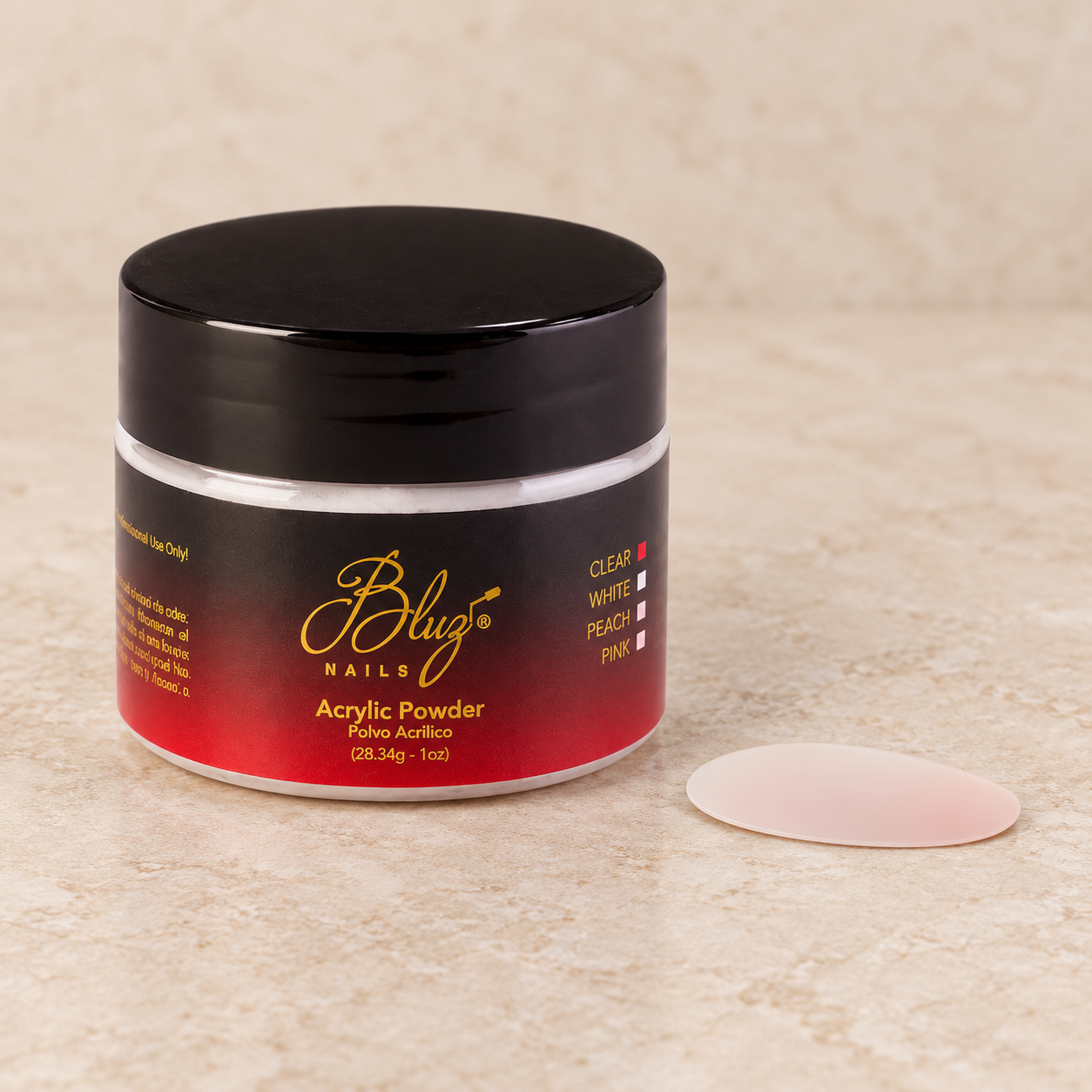 ACRY COVER ROSE 1OZ BLUZ