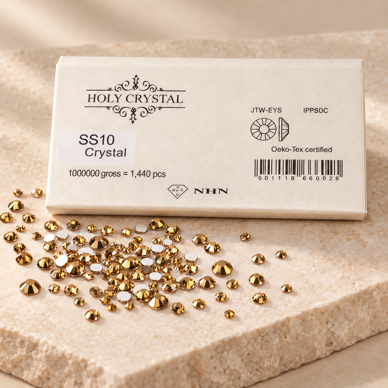 SS10 GOLD CARTERA 1440 CRISTALES