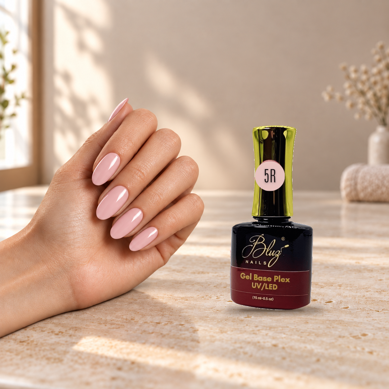 BASE PLEX COLOR GEL #5R 15ML BLUZ