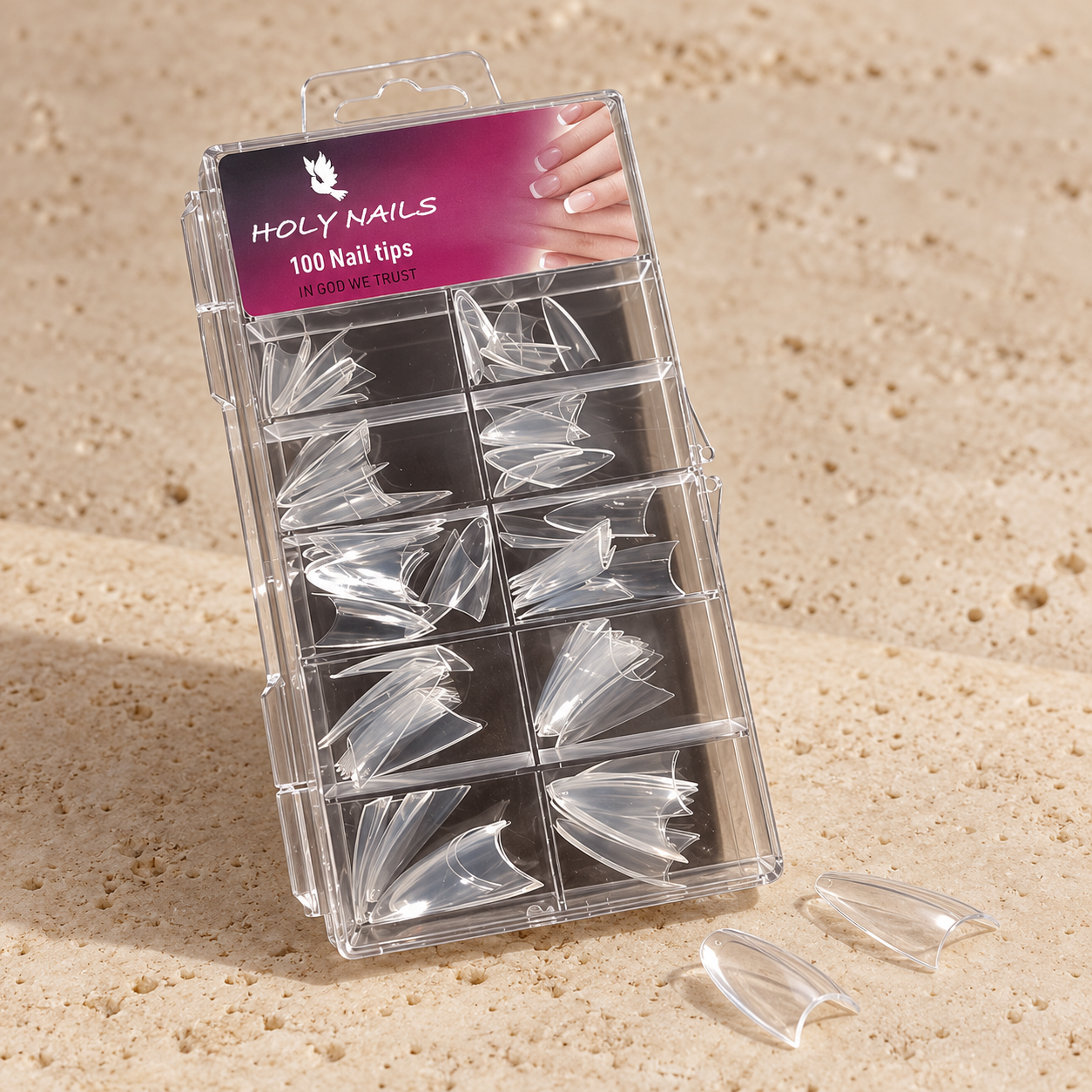 TIPS ALMOND CAJA 100 CLEAR