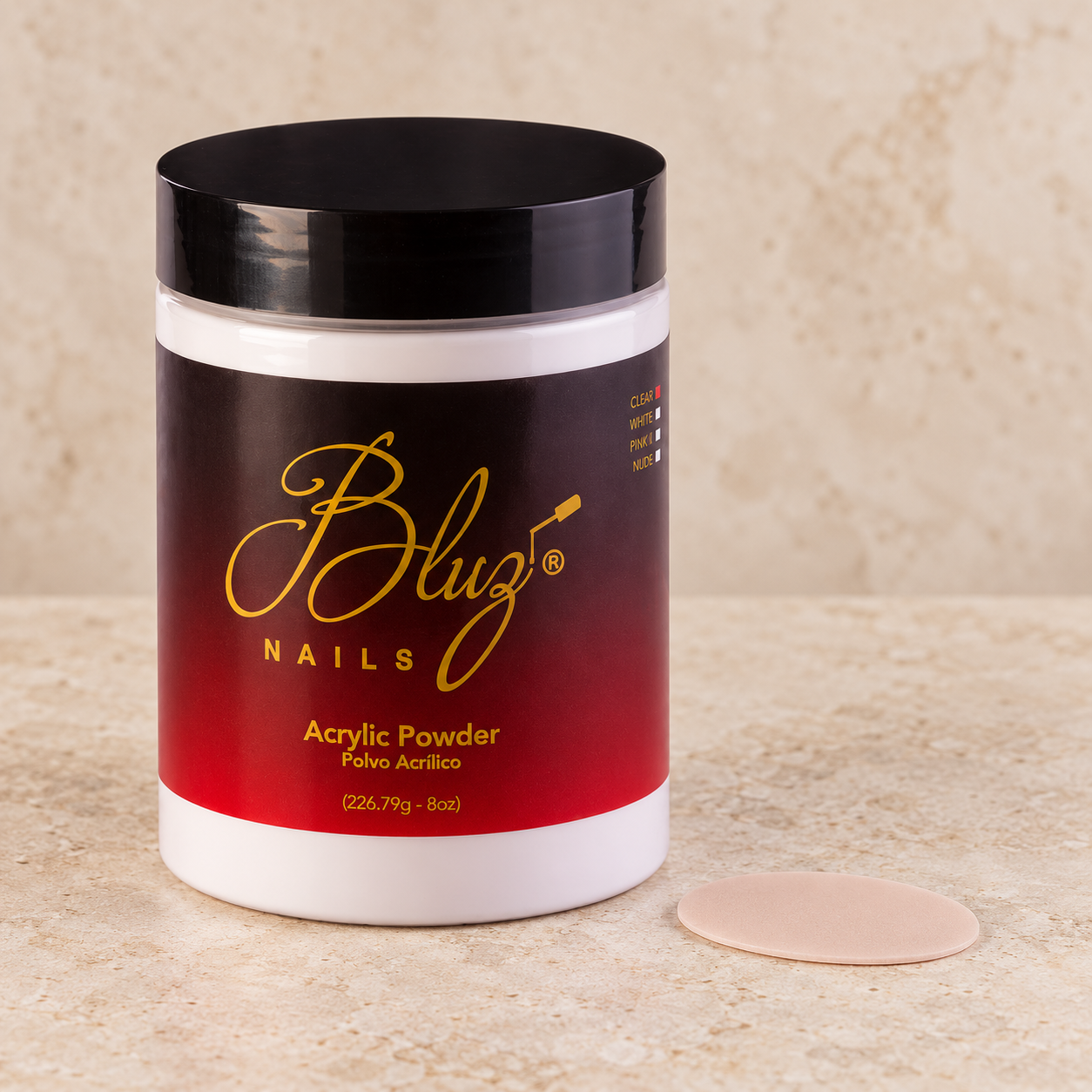 ACRY COVER NUDE 8OZ BLUZ