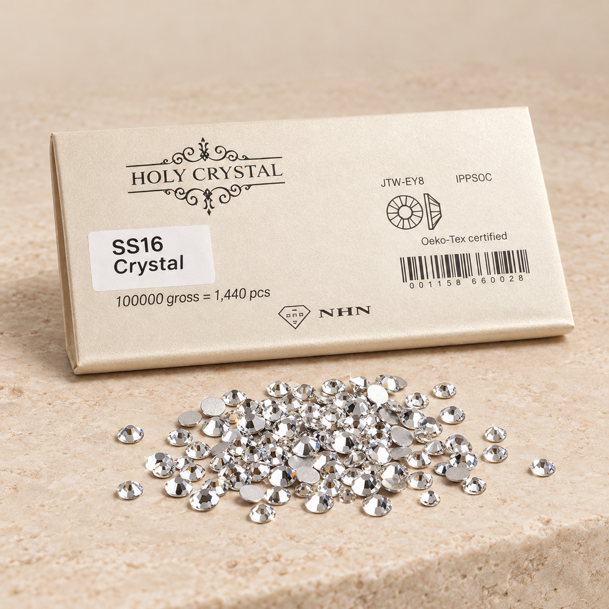 SS16 SILVER 1440 CRISTALES