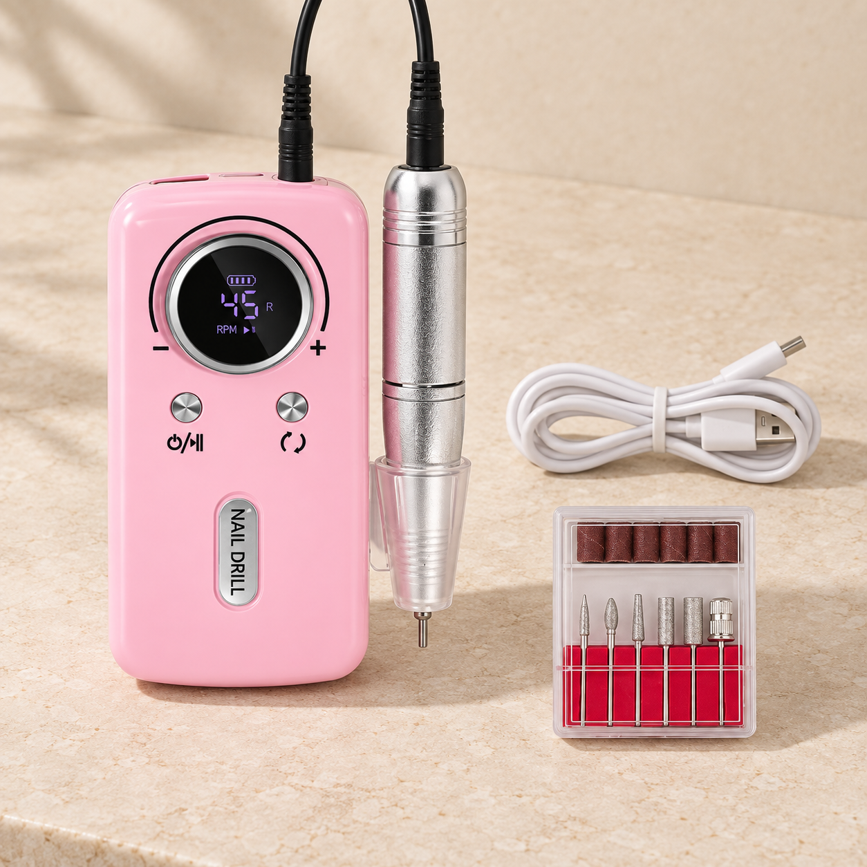 BARRENO RECARGAB 45RPM PINK V1 PX