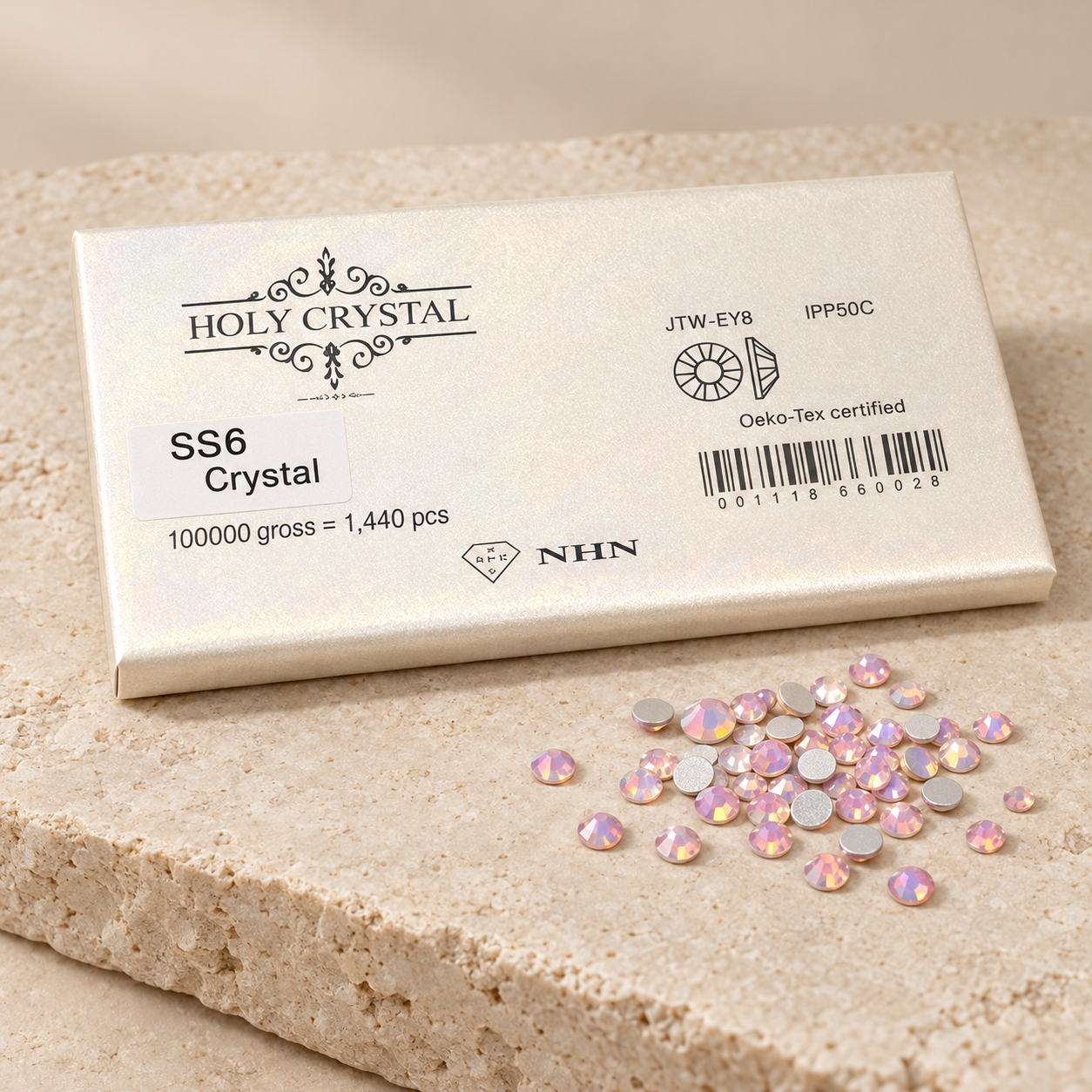 SS6 PINK OPAL CARTERA 1440 CRISTALES