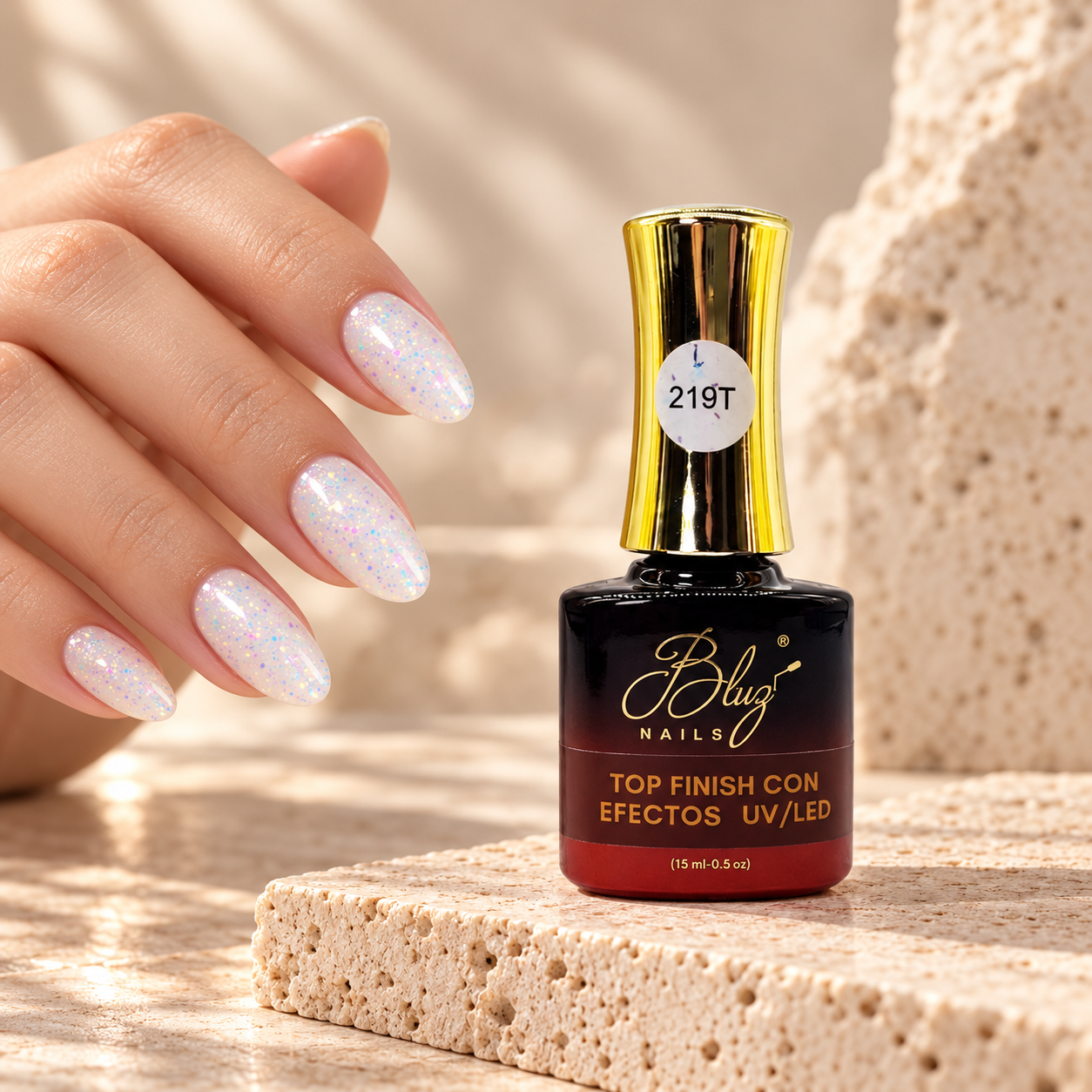 TOP GEL #219T 15ML BLUZ