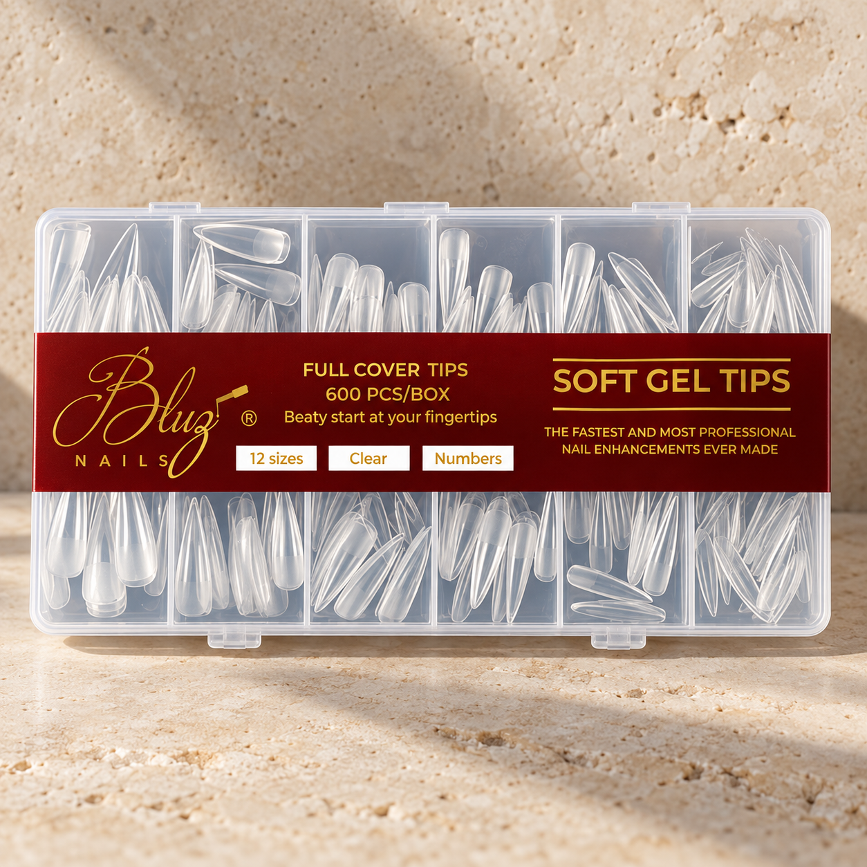 CAJA 600 TIPS SOFT GEL SP SH