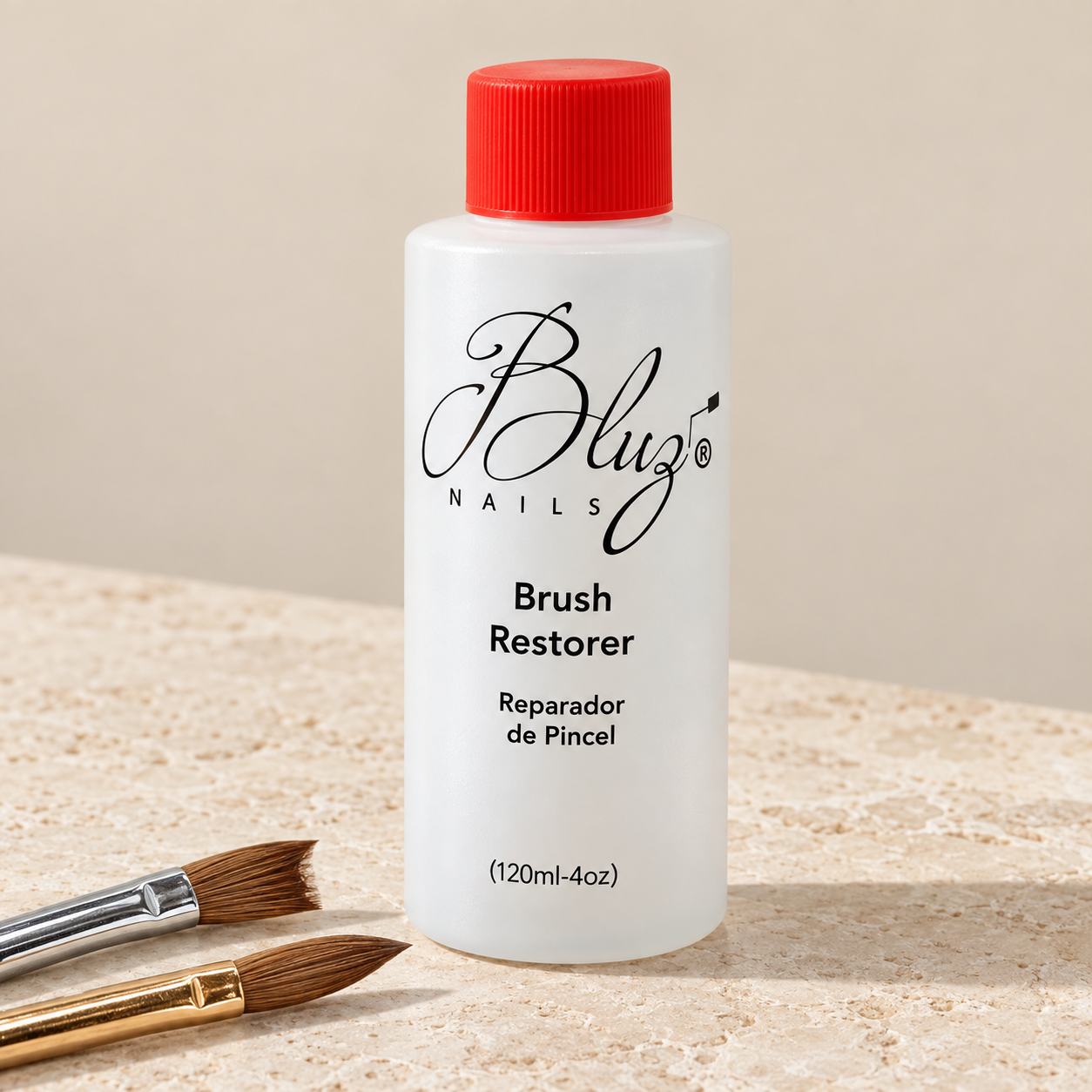 BRUSH RESTORER 4OZ BLUZ