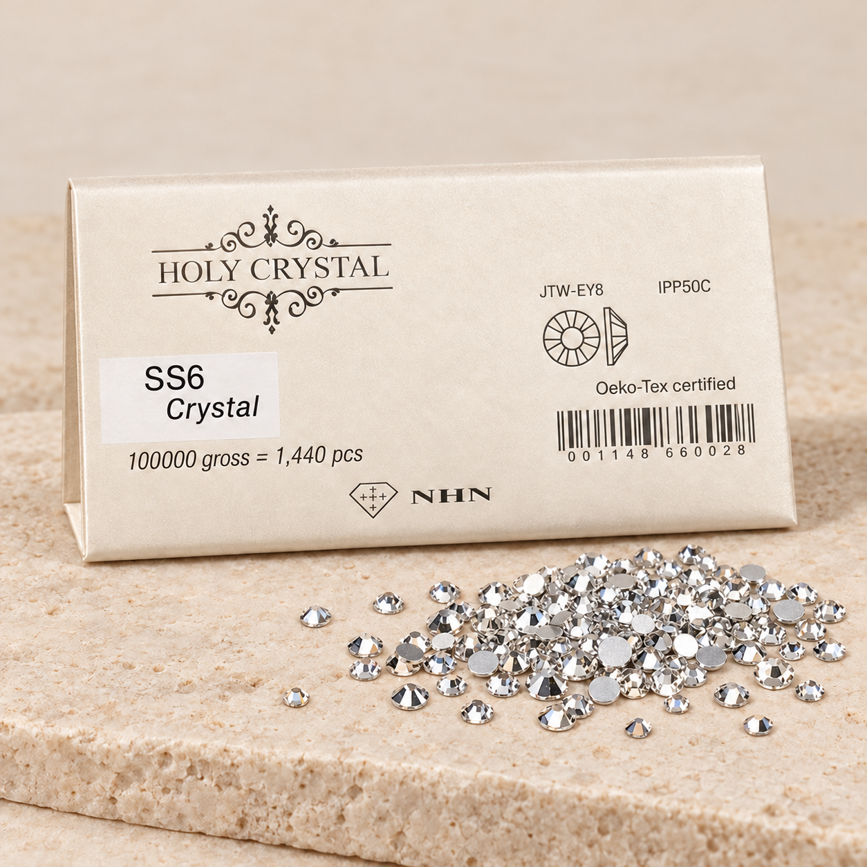 SS6 SILVER CARTERA 1440 CRISTALES