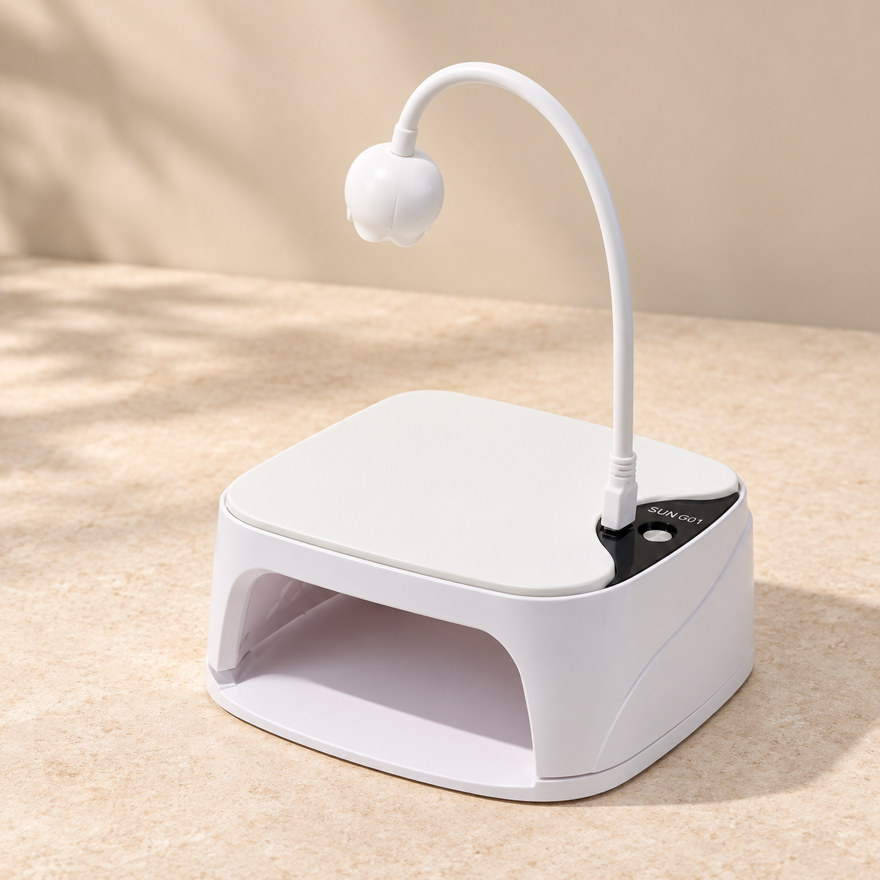 LÁMPARA RECARGABLE 2 EN 1 288W WHITE NB