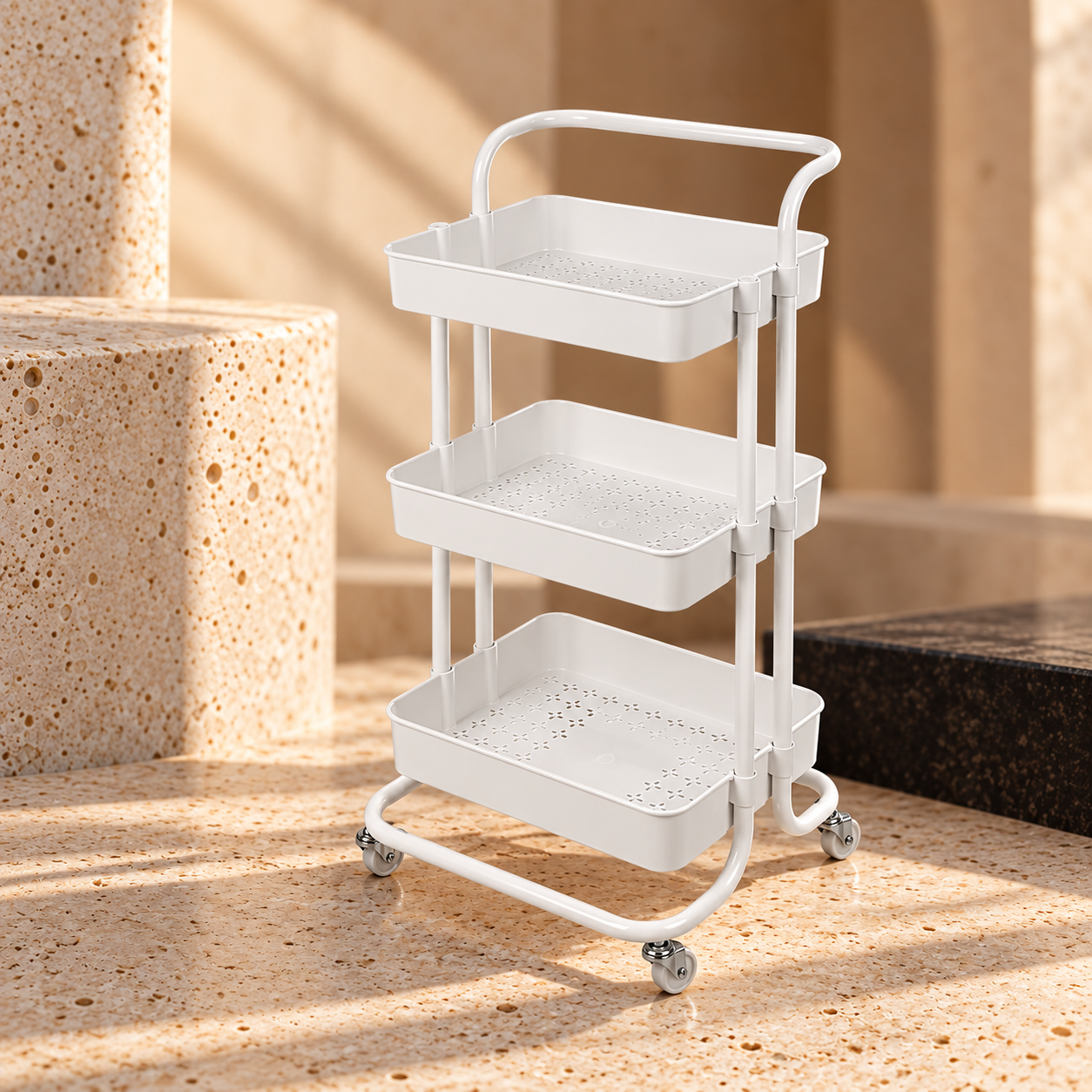 CARRITO AUXILIAR 3N WHITE CL