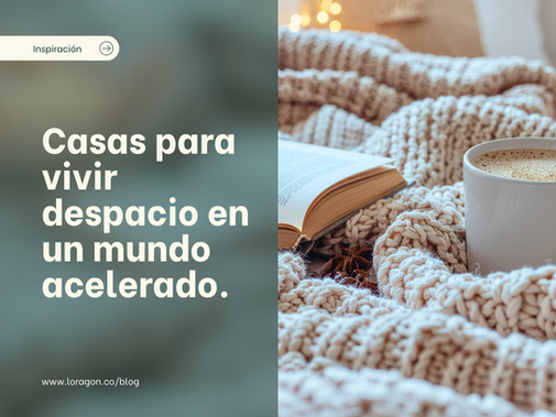 Casas para vivir despacio en un mundo acelerado.