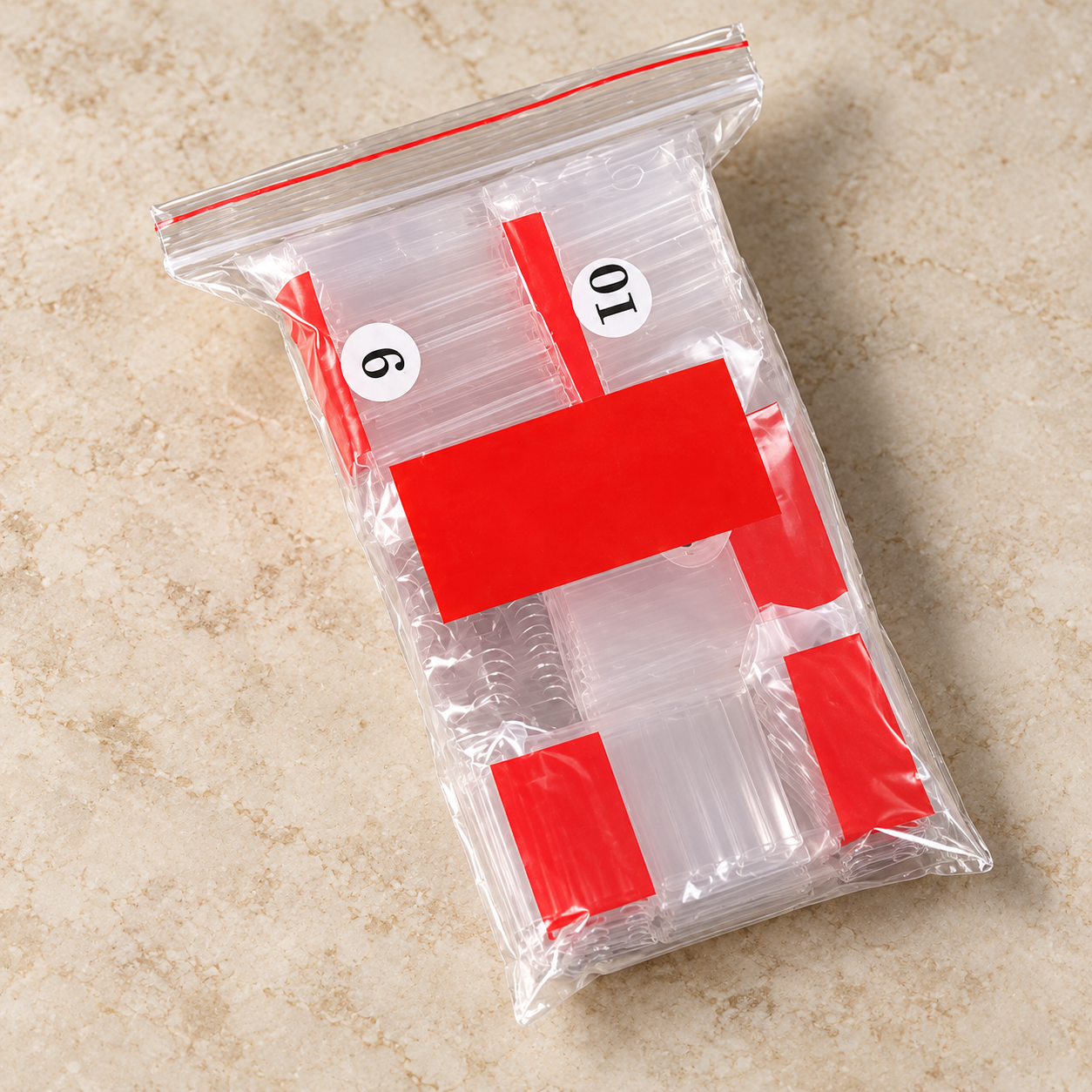TIPS CURVA C XXL BOLSA 400 CLEAR