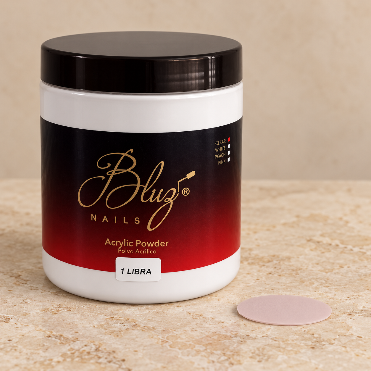 ACRY COVER PINK 1LB BLUZ