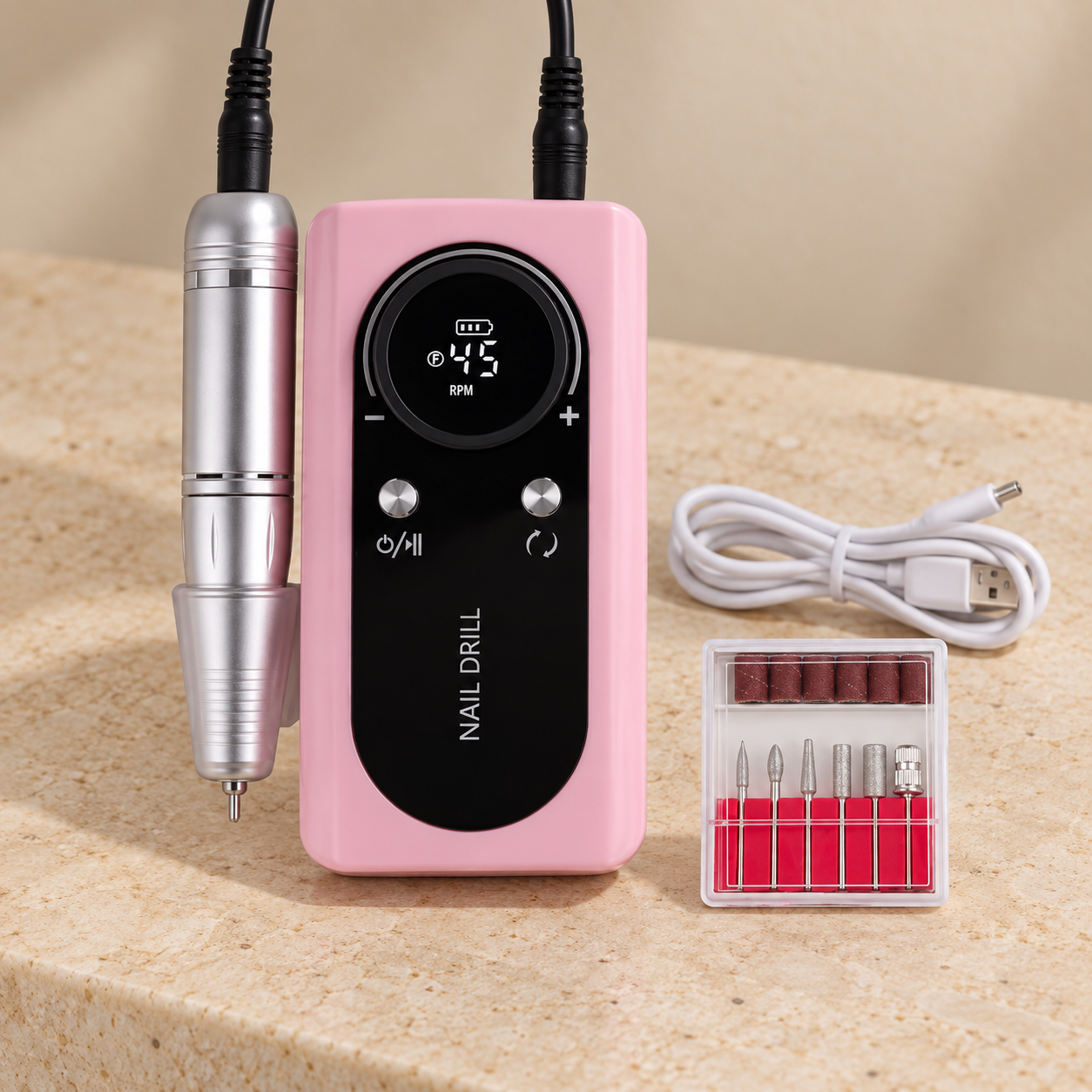 BARRENO RECARGAB 45RPM PINK V2 PX