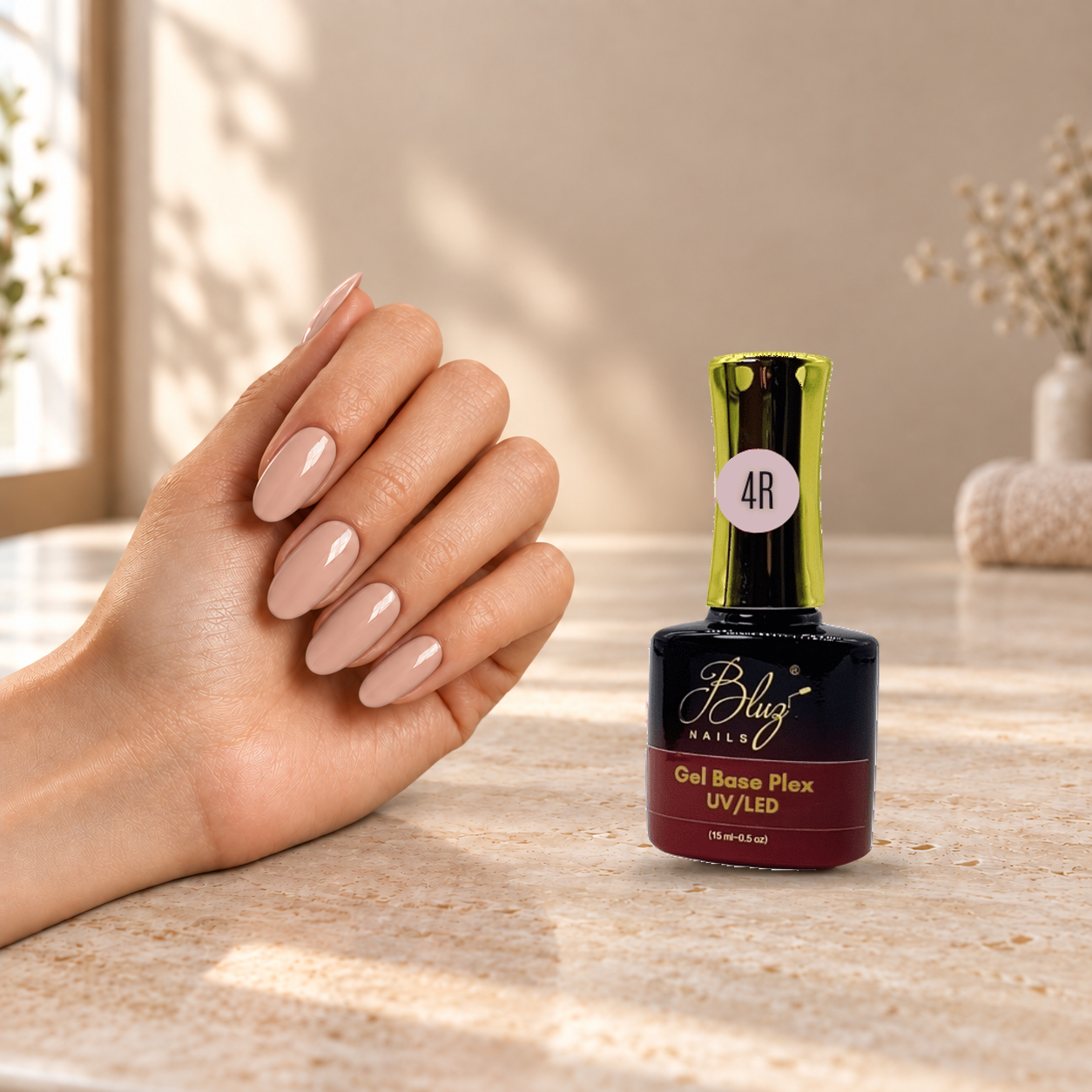 BASE PLEX COLOR GEL #4R 15ML BLUZ