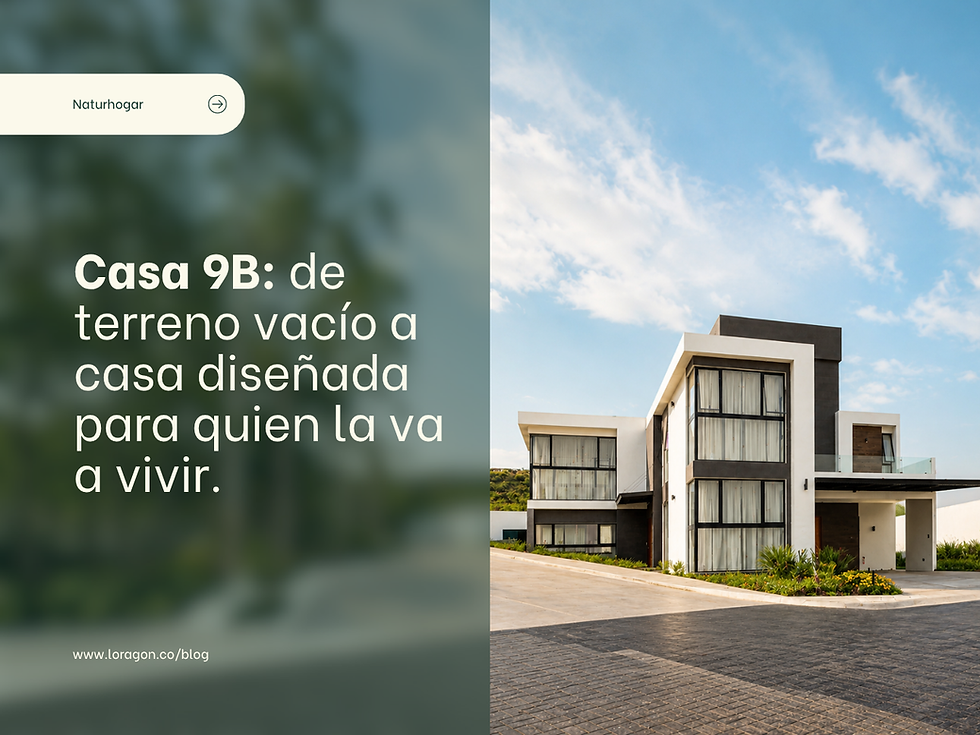 Casa 9B: diseño de casa contemporánea en Guatemala que parte del terreno