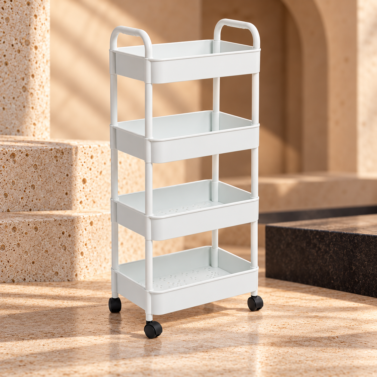 CARRITO AUXILIAR 4N WHITE CL