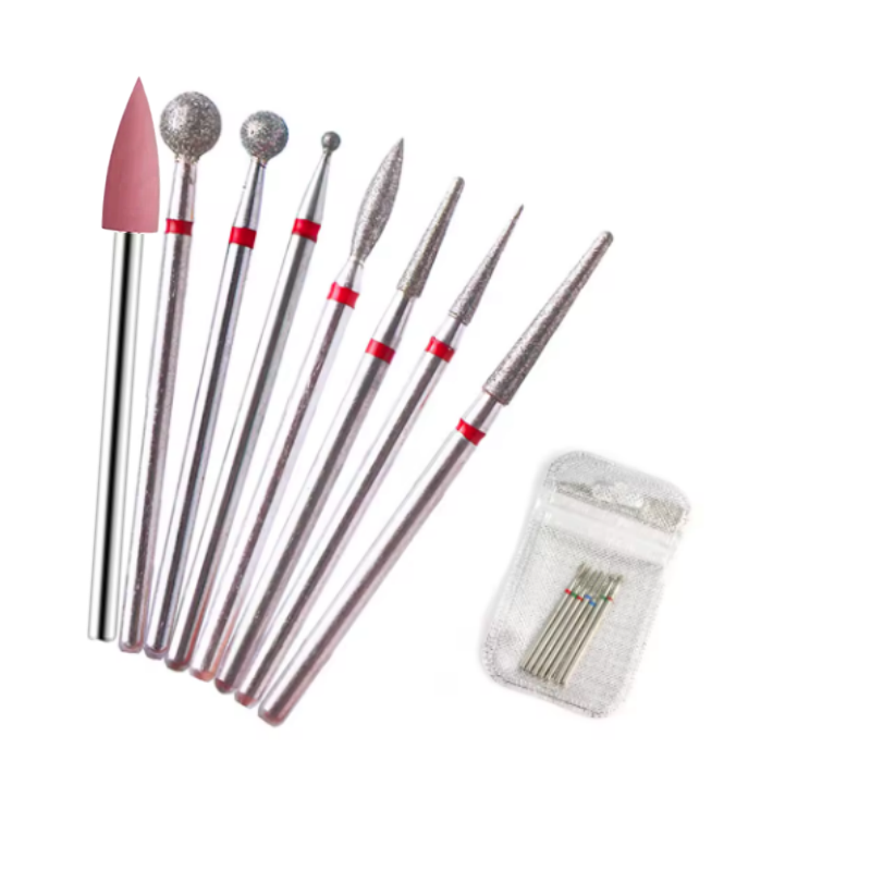 P11 SET DE 7 PUNTAS CARBURO MANICURA