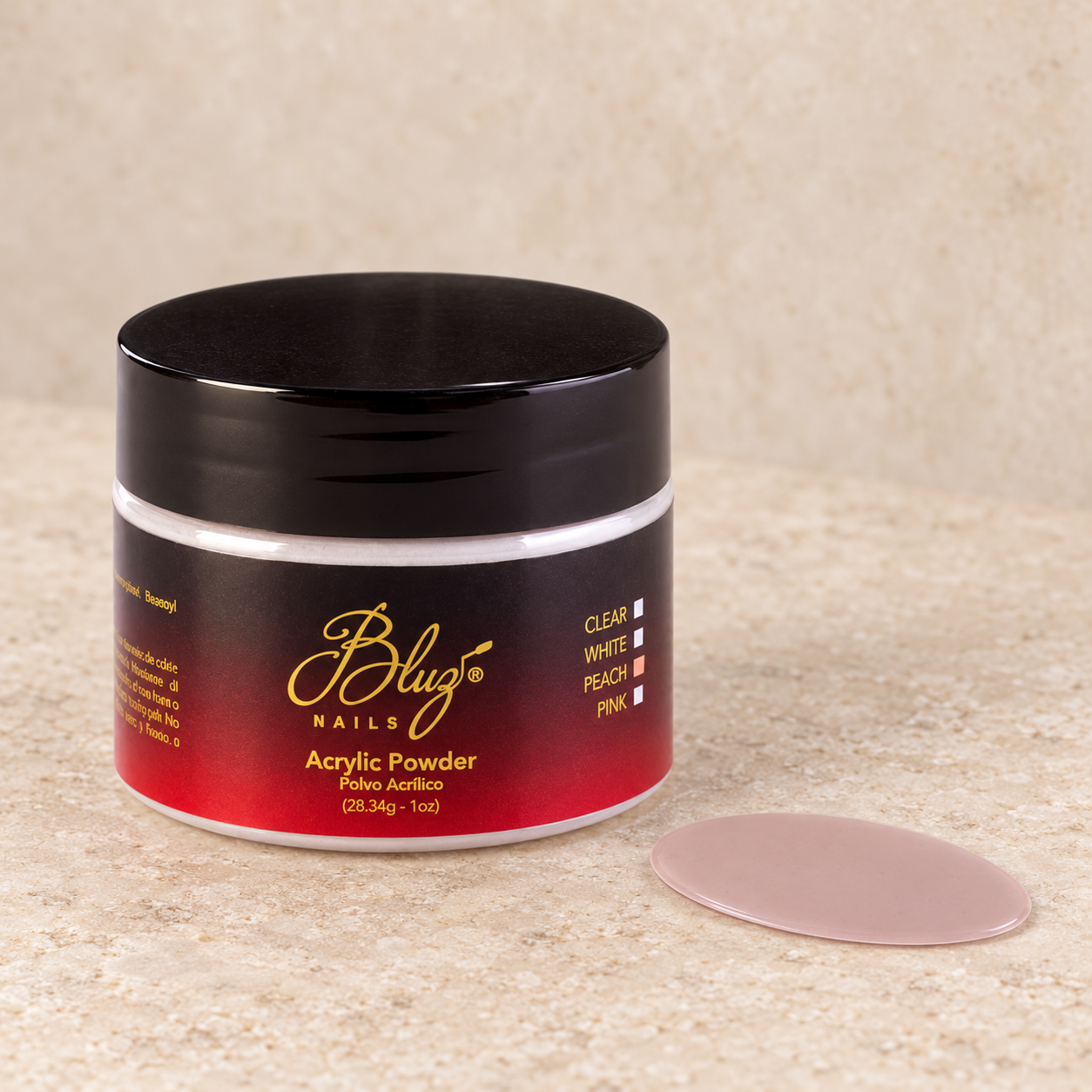 ACRY COVER PEACH 1OZ BLUZ