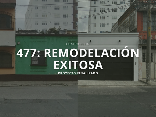 Caso de éxito: 477, de casa deteriorada a apartamentos rentables