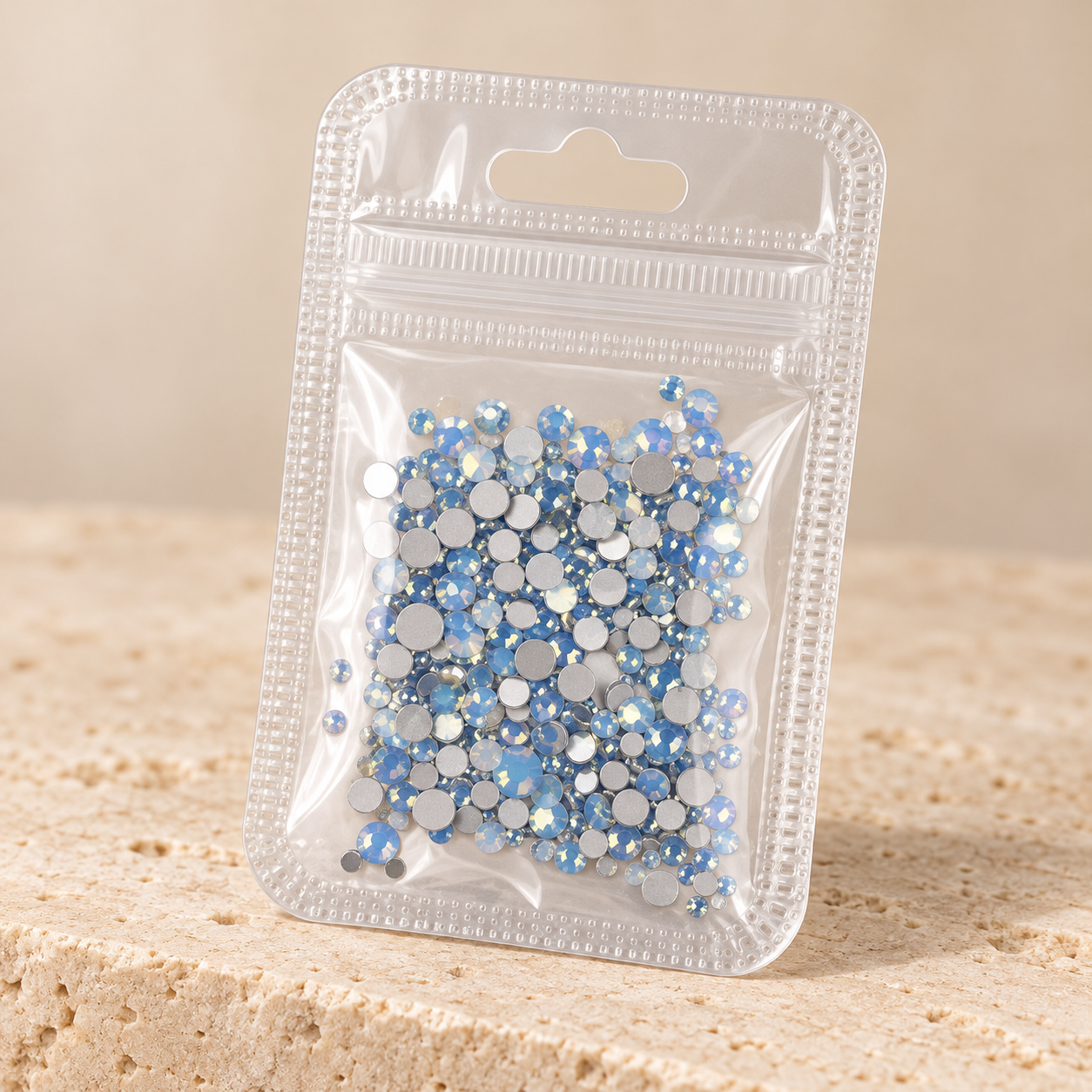 CRISTAL BOLSA BLUE OPAL
