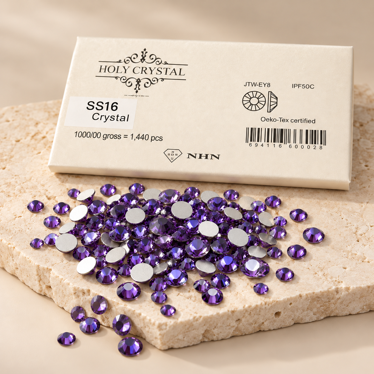 SS16 VIOLET CARTERA 1440 CRISTALES