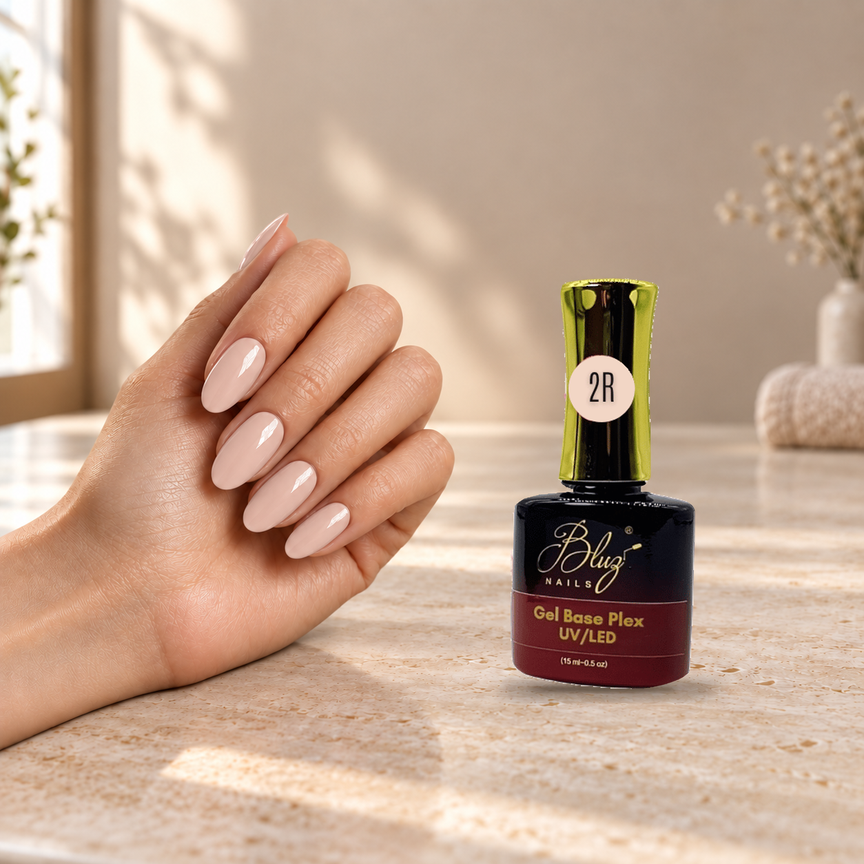 BASE PLEX COLOR GEL #2R 15ML BLUZ