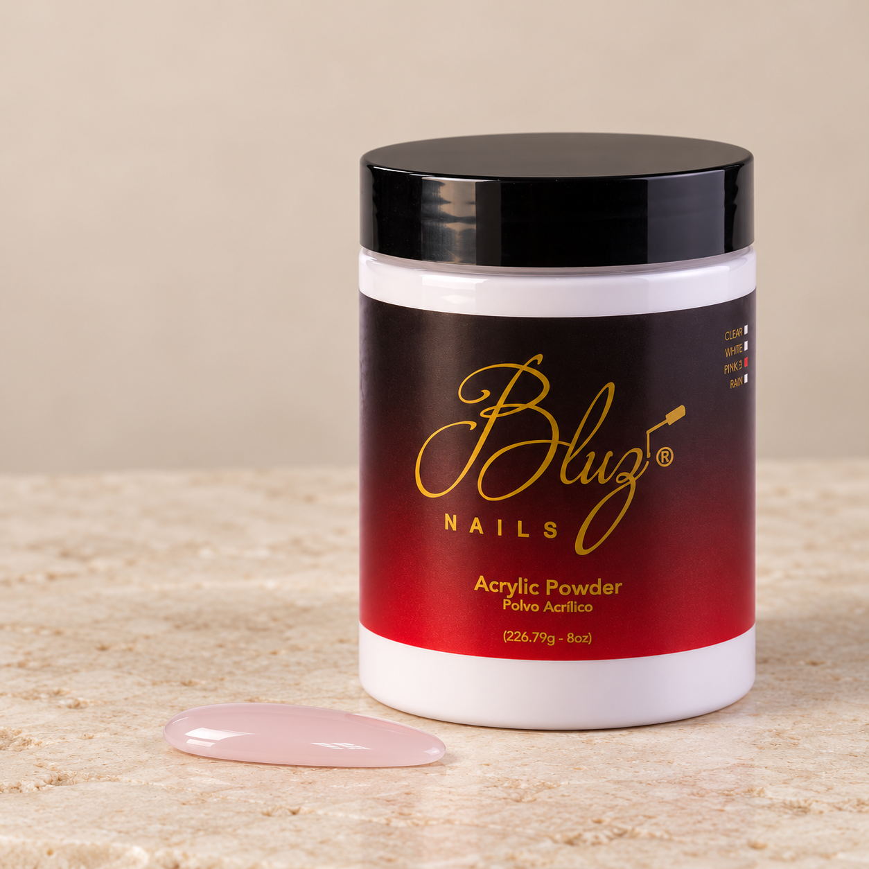 ACRY MILKY SHELL 8OZ BLUZ