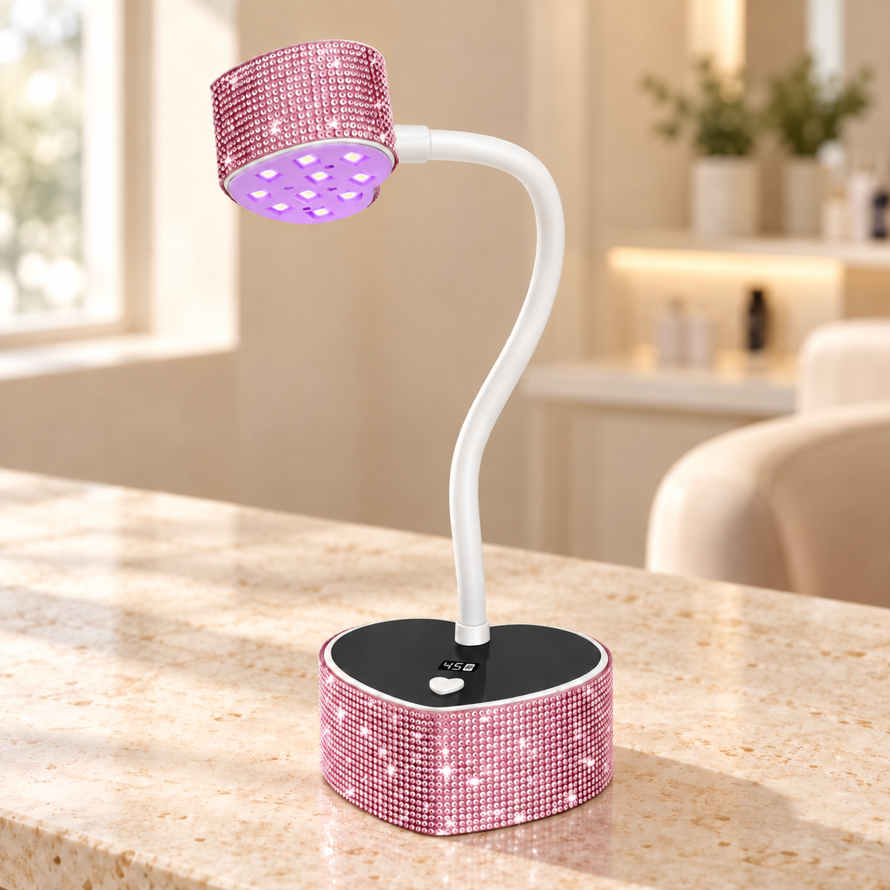LÁMPARA SOFT GEL 30W CRISTAL PINK NB
