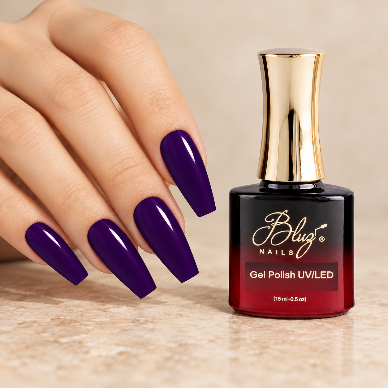 GEL #518B 15ML BLUZ