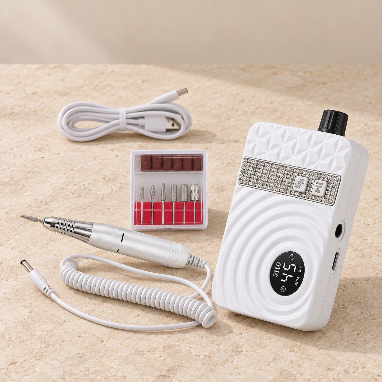 BARRENO BRUSHLESS PRO 45RPM WHITE NB