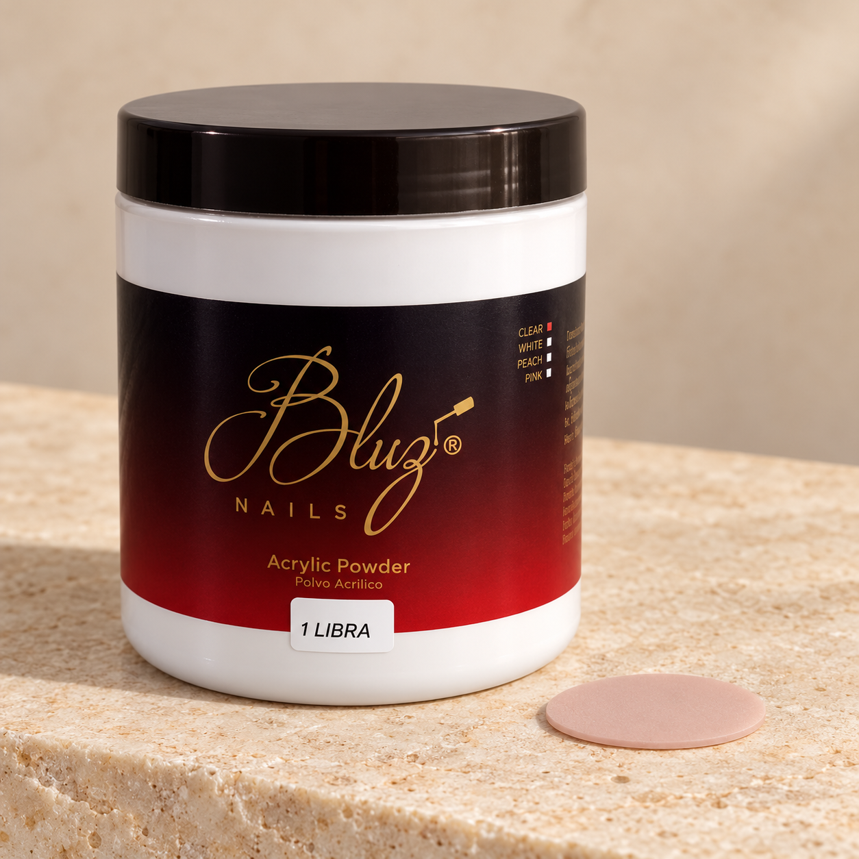 ACRY COVER PEACH 1LB BLUZ