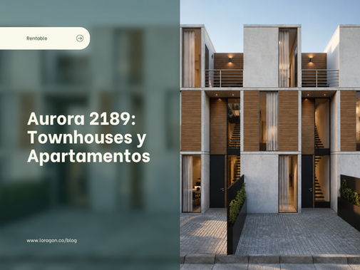 Diseño de proyecto residencial en Guatemala: Aurora 2189