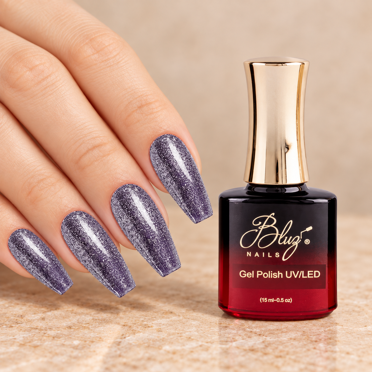 GEL PLATINO #509B 15ML BLUZ